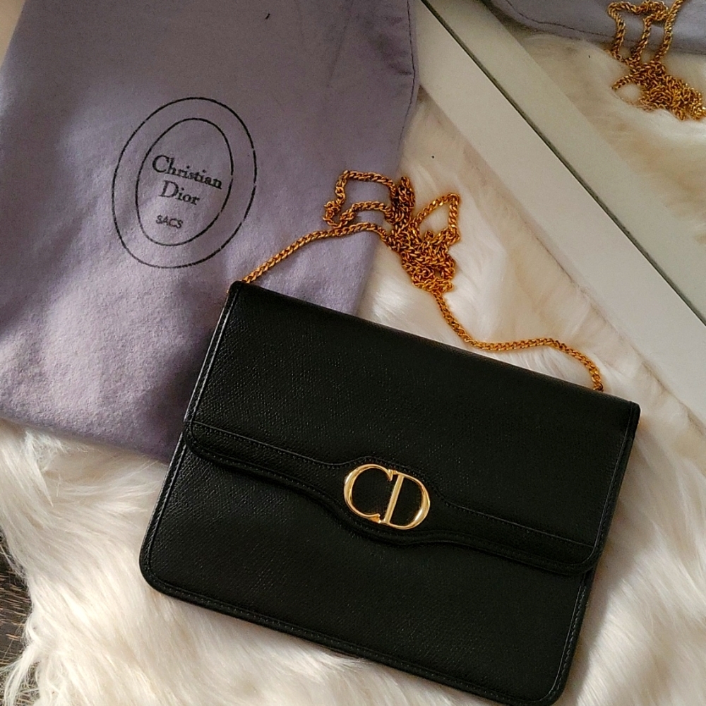 Christian Dior clutch bag